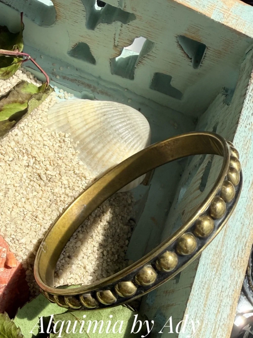 Alquimia Gold-Tone Beaded Metal Bracelet